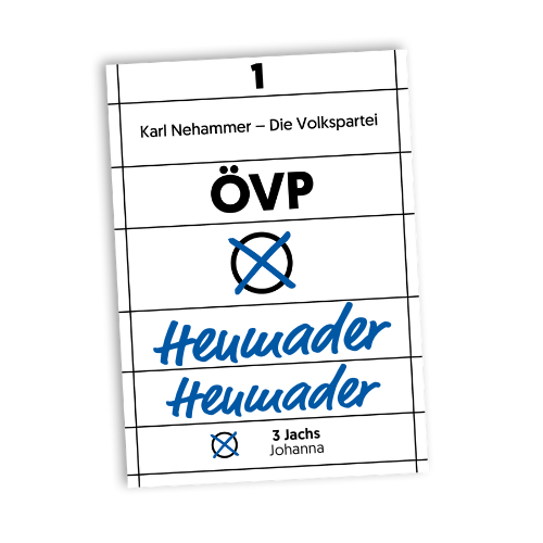 Wahlkarte Heumader