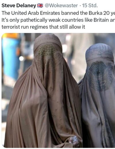 Burka ban UAE 20 years