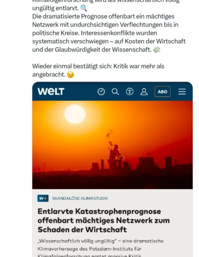 Climate Change Hysteria