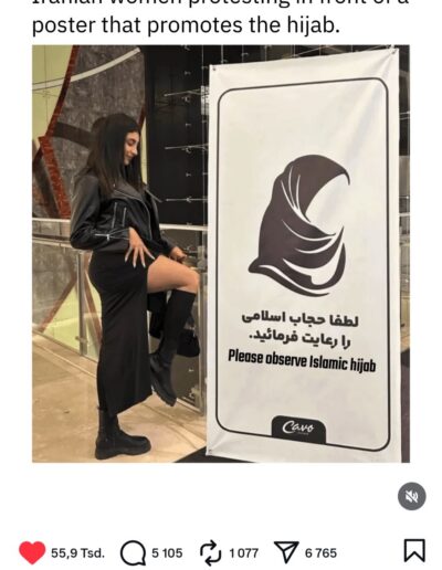 Iran mutige Frauen 2025